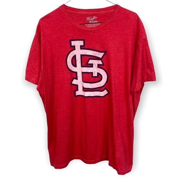 Unisex Saint Louis Cardinals Red t- shirt - Picture 1 of 4